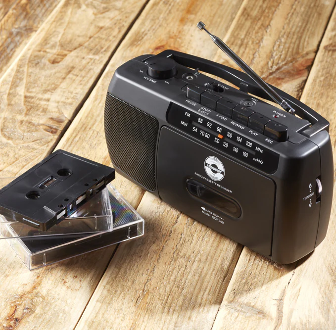 AM/FM Radio Cassette Recorder/Player