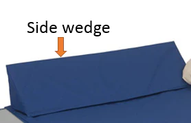 Bedside Cot Wedges and Cotton Draw Sheet - Image 3