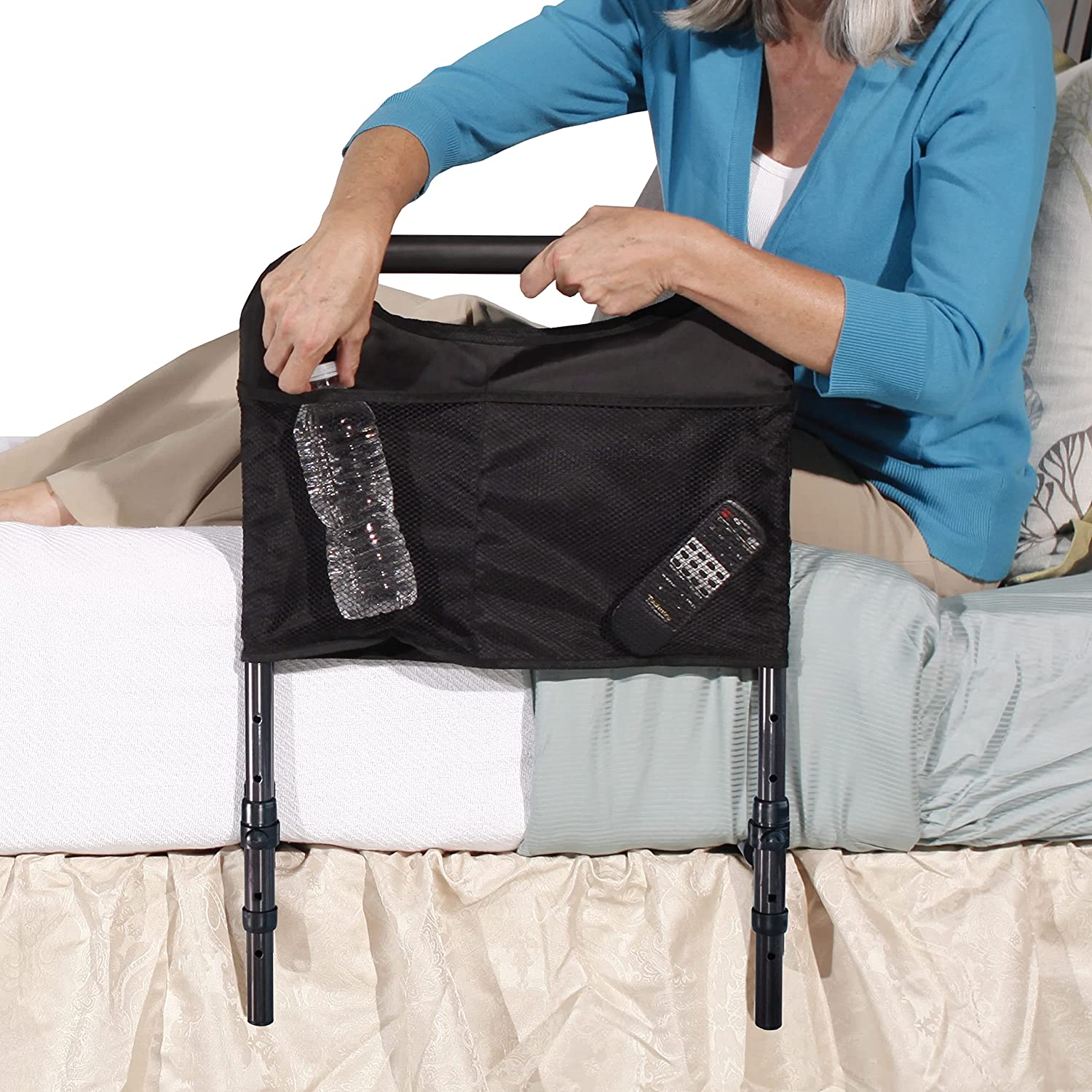 Able Life Bedside Safety Handle and Integral Pouch - Image 3
