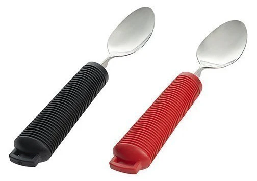 Four Piece Red Bendable Cutlery Set - Image 3
