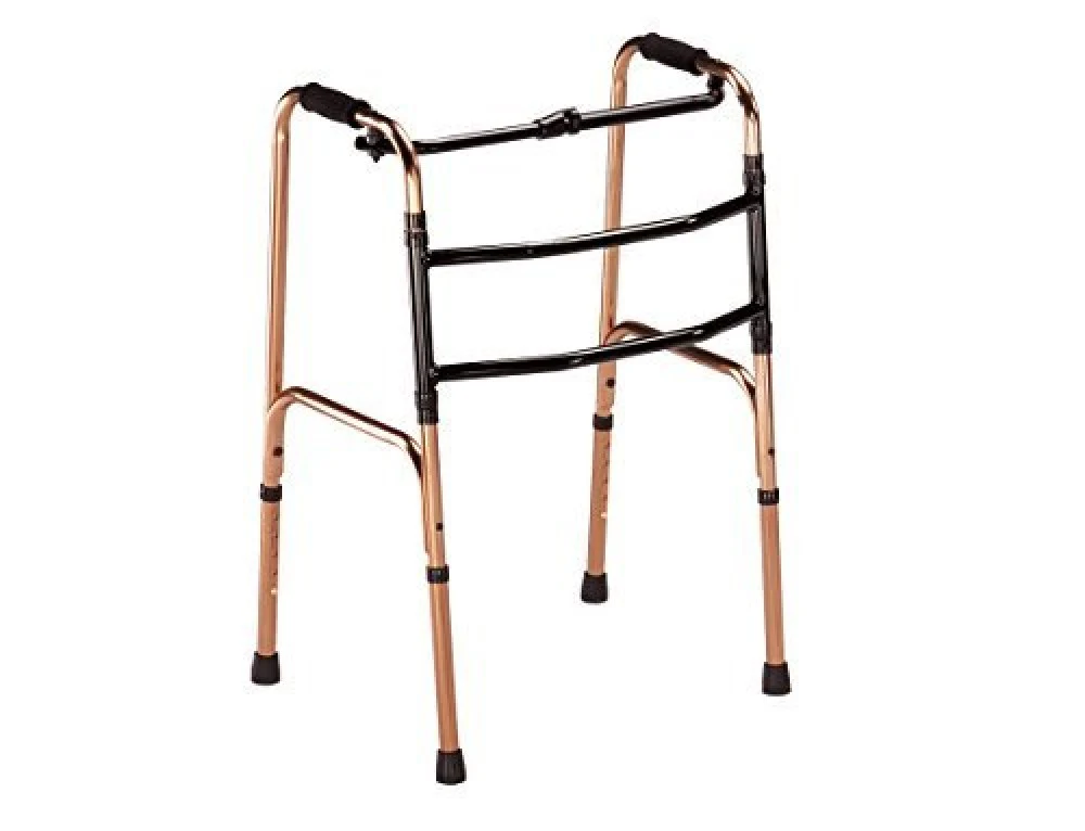 Bronze Deluxe Folding Walking Zimmer Frame