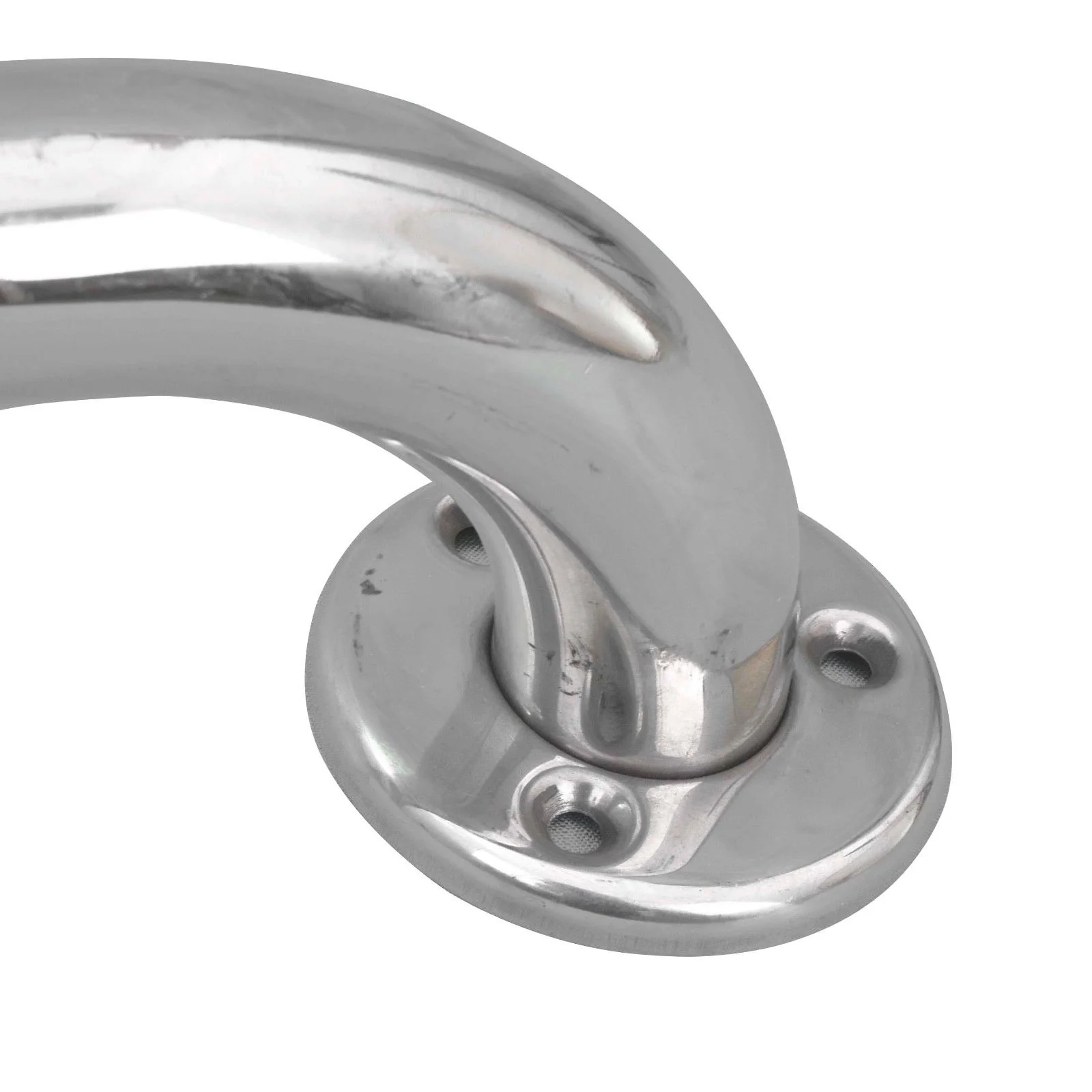 Chrome Grab Bar - Mobility Straight Chrome-Plated Wall Bar - 16" (400mm) - Image 4