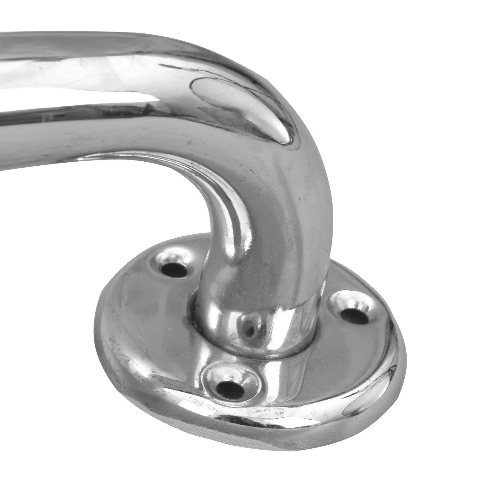 Chrome Grab Rail - Mobility Straight Chrome-Plated Wall Bar - 23" (590mm) - Image 5