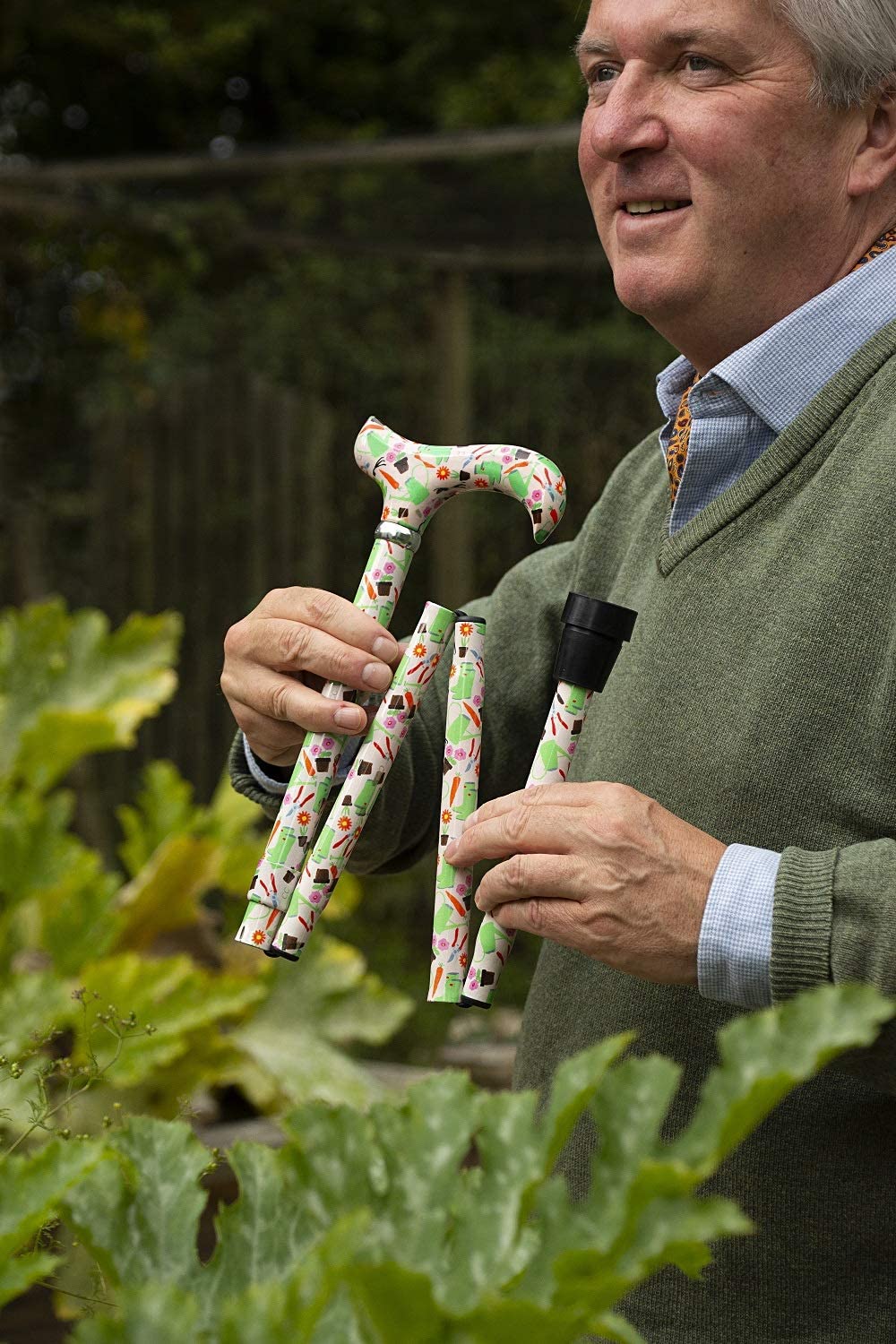 Classic Canes Folding Fashion Derby Cane Gardening - Image 2