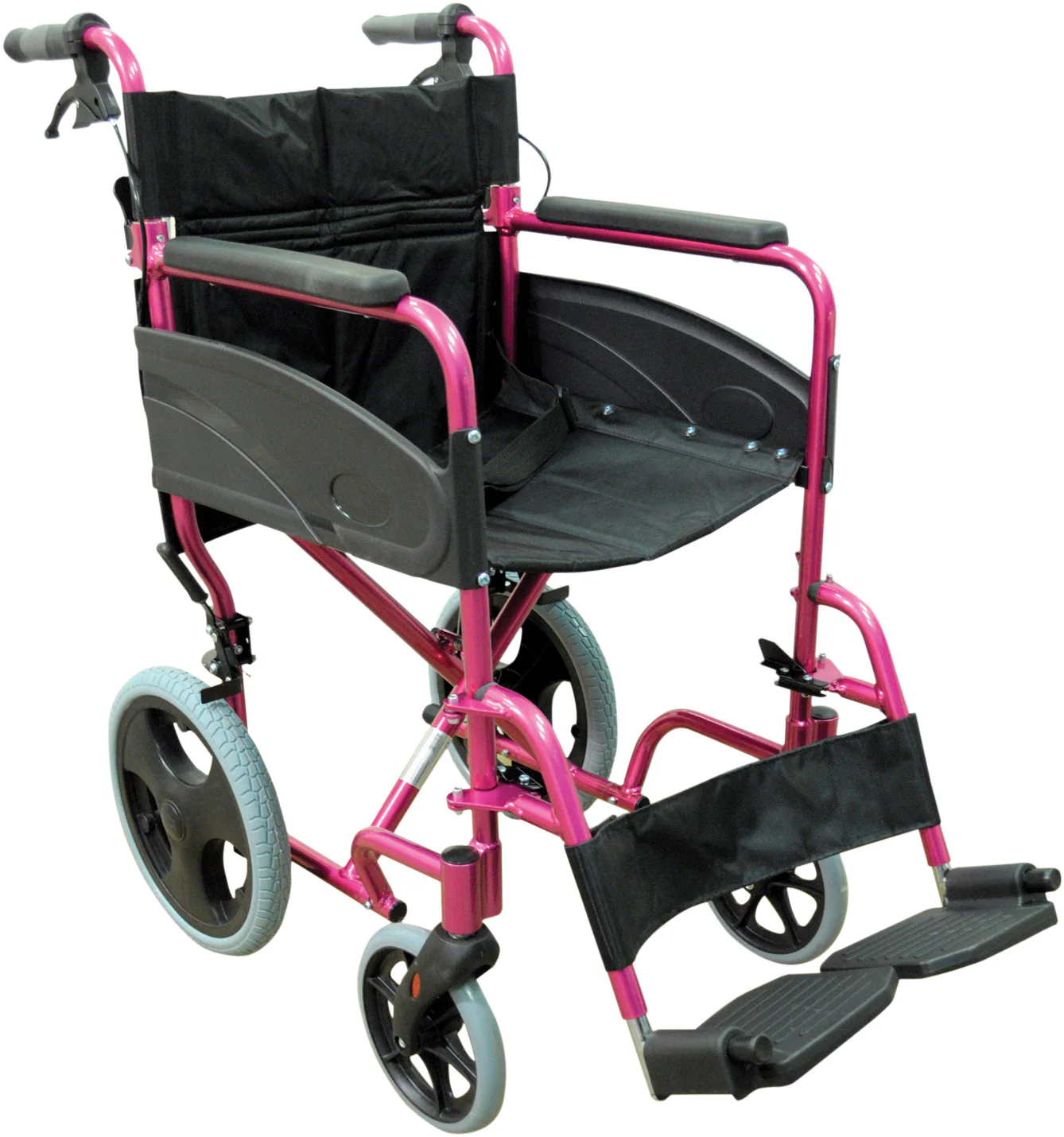 Compact Transport Aluminium Wheelchair - Image 3