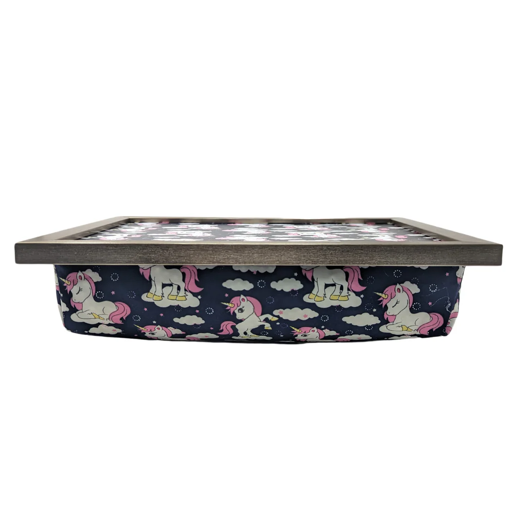 Children's Luxury Unicorns Lap Tray from Made in the Mill - Image 2
