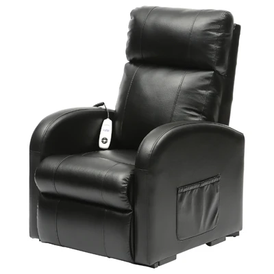 Daresbury PU Finish Single Motor Rise & Recline Chair - Image 3