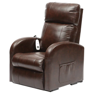 Daresbury PU Finish Single Motor Rise & Recline Chair - Image 4