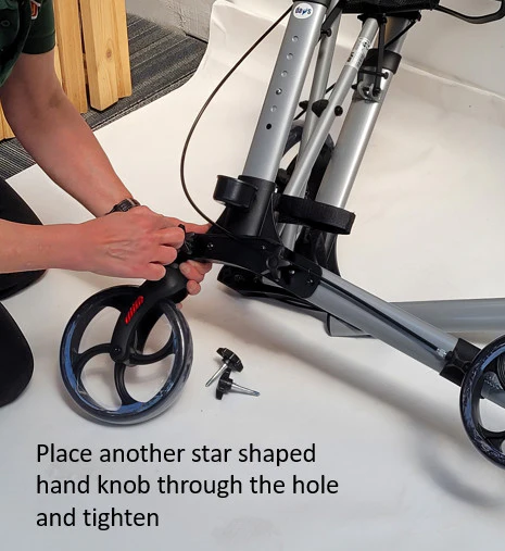 Deluxe Lightweight Rollator/Walker - Image 10