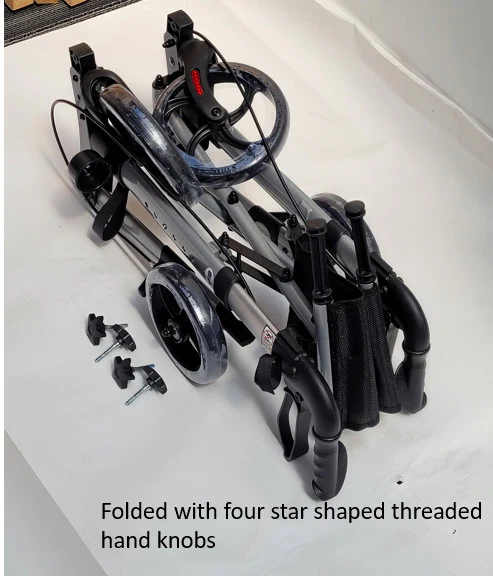 Deluxe Lightweight Rollator/Walker - Image 5
