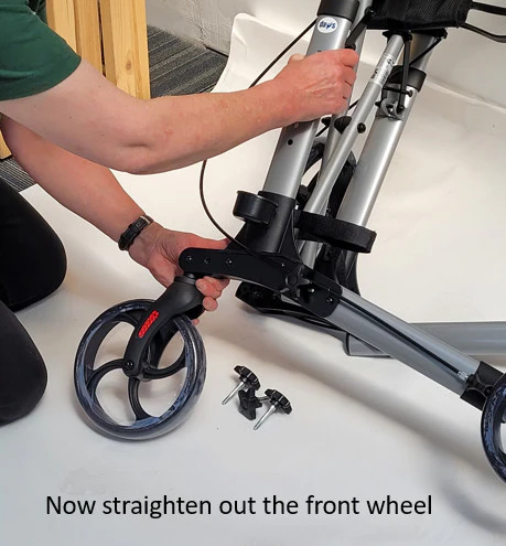 Deluxe Lightweight Rollator/Walker - Image 9