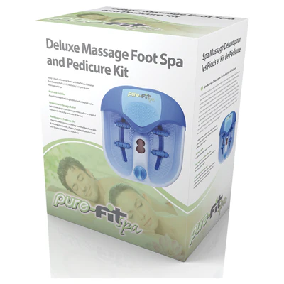 Deluxe Massage Foot Spa and Pedicure Kit - Image 2