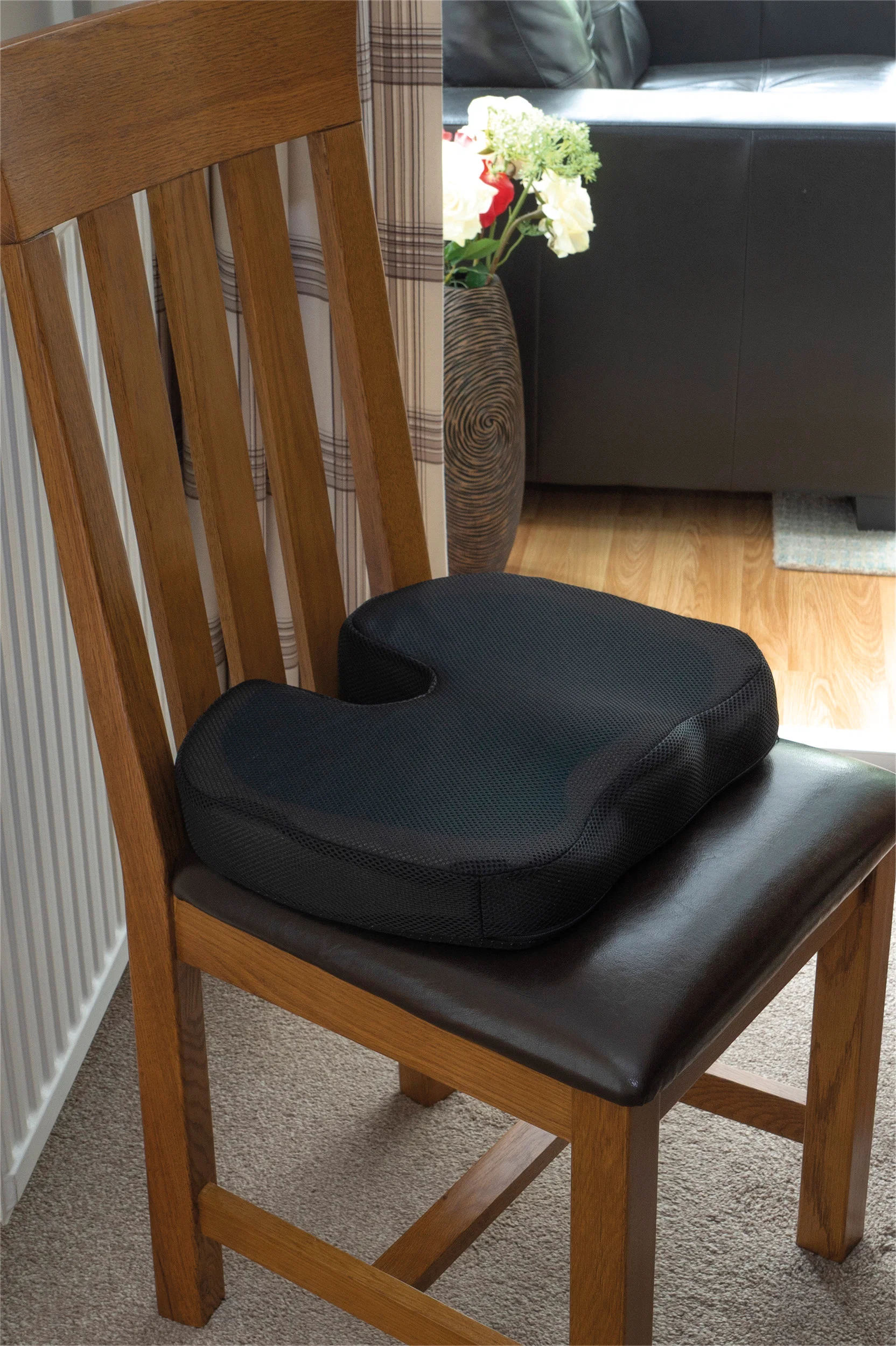 Deluxe Pressure Relief Coccyx Cushion with Gel - Image 3