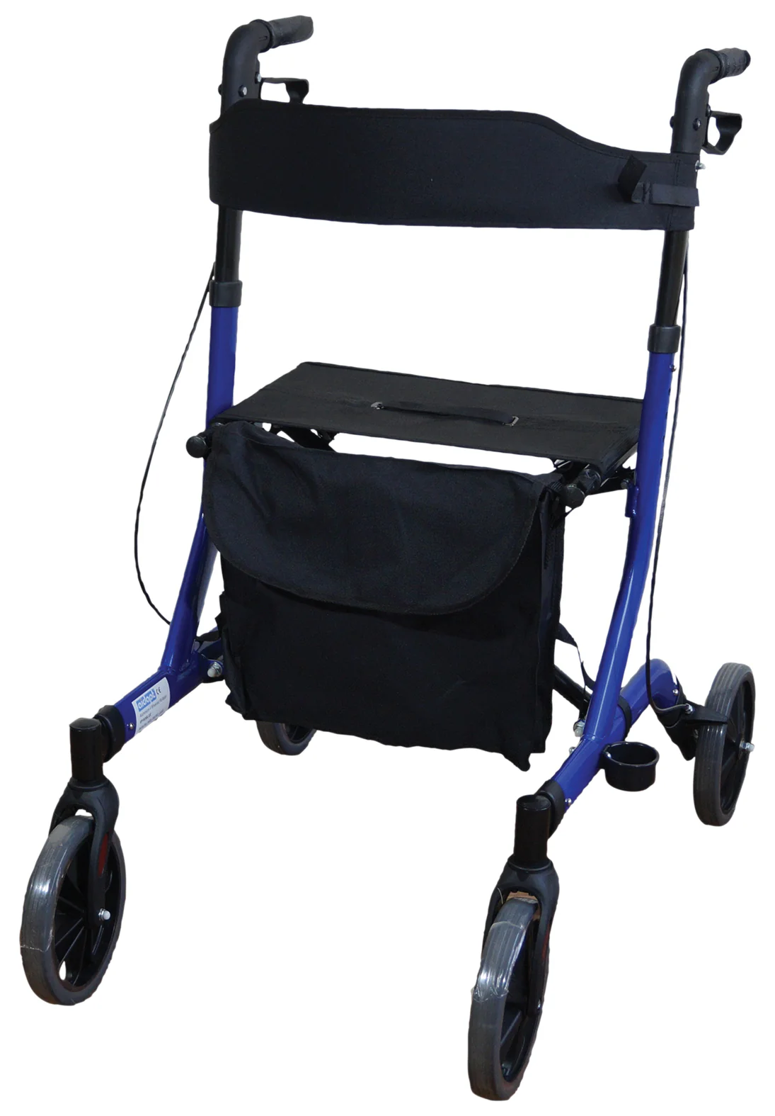 Deluxe Ultra Lightweight Folding 4 Wheeled Rollator/Walker - Image 7