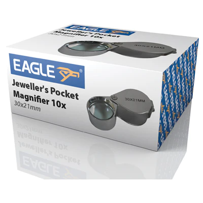 Eagle Jewellers Pocket Magnifier 10x Magnification - Image 2