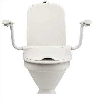 Etac Supporter Toilet Seat with Fixed Arms