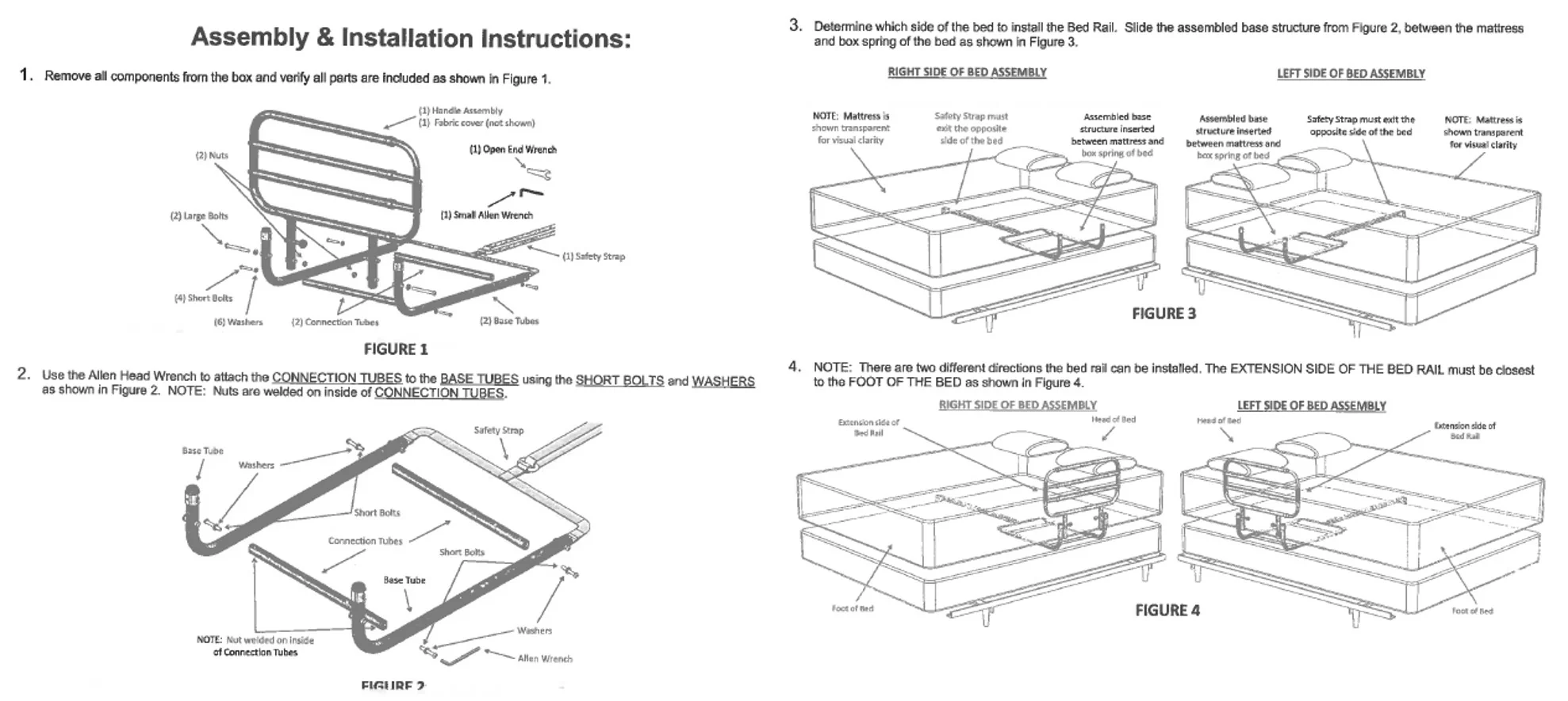 EZ Adjustable Bed Rail with Pouch from Stander - Image 4