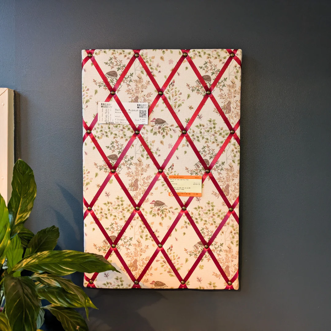 Fabric Notice Board - Hedgehog - Image 2