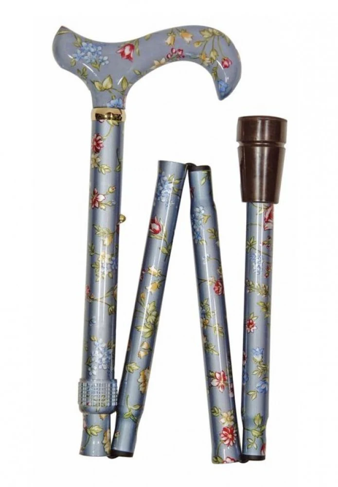 Classic Canes folding Elite adjustable height patterned walking sticks - Image 3