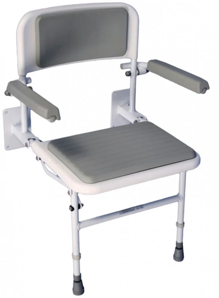 Folding Shower Seat With Legs - Image 4
