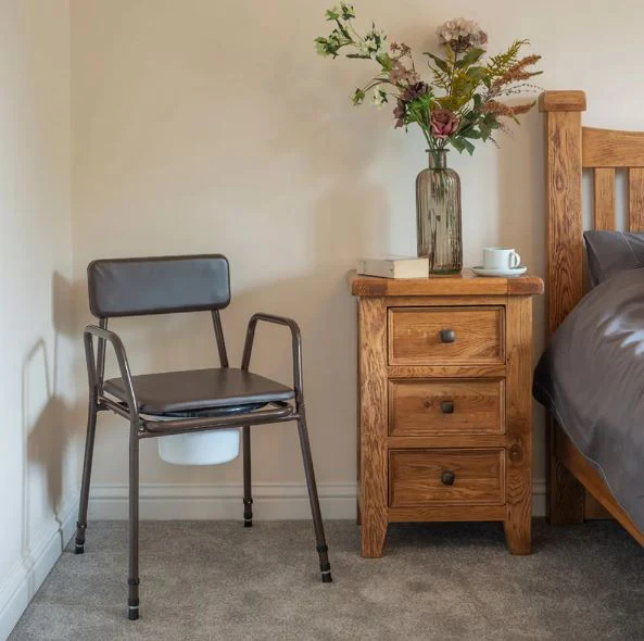 Height Adjustable Stacking Commode - Image 6