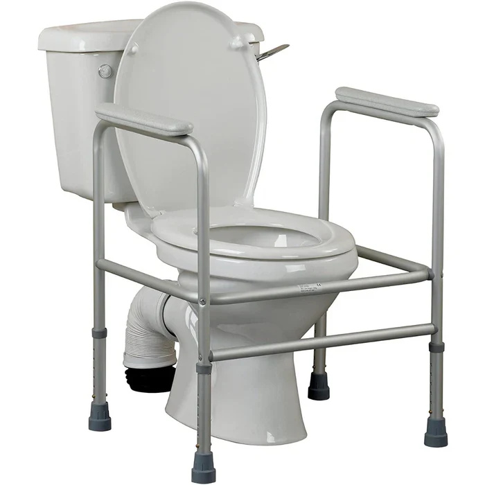 Homecraft Adjustable Aluminium Toilet Surround – Without Floor Fixing Feet - Image 3