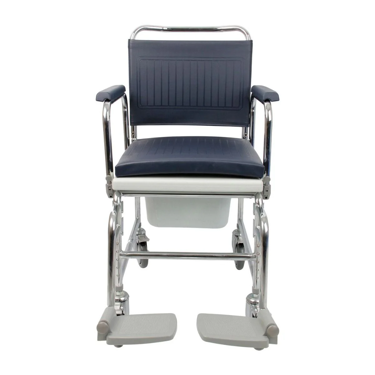 Homecraft Adjustable Height Mobile Commode - 20 inches