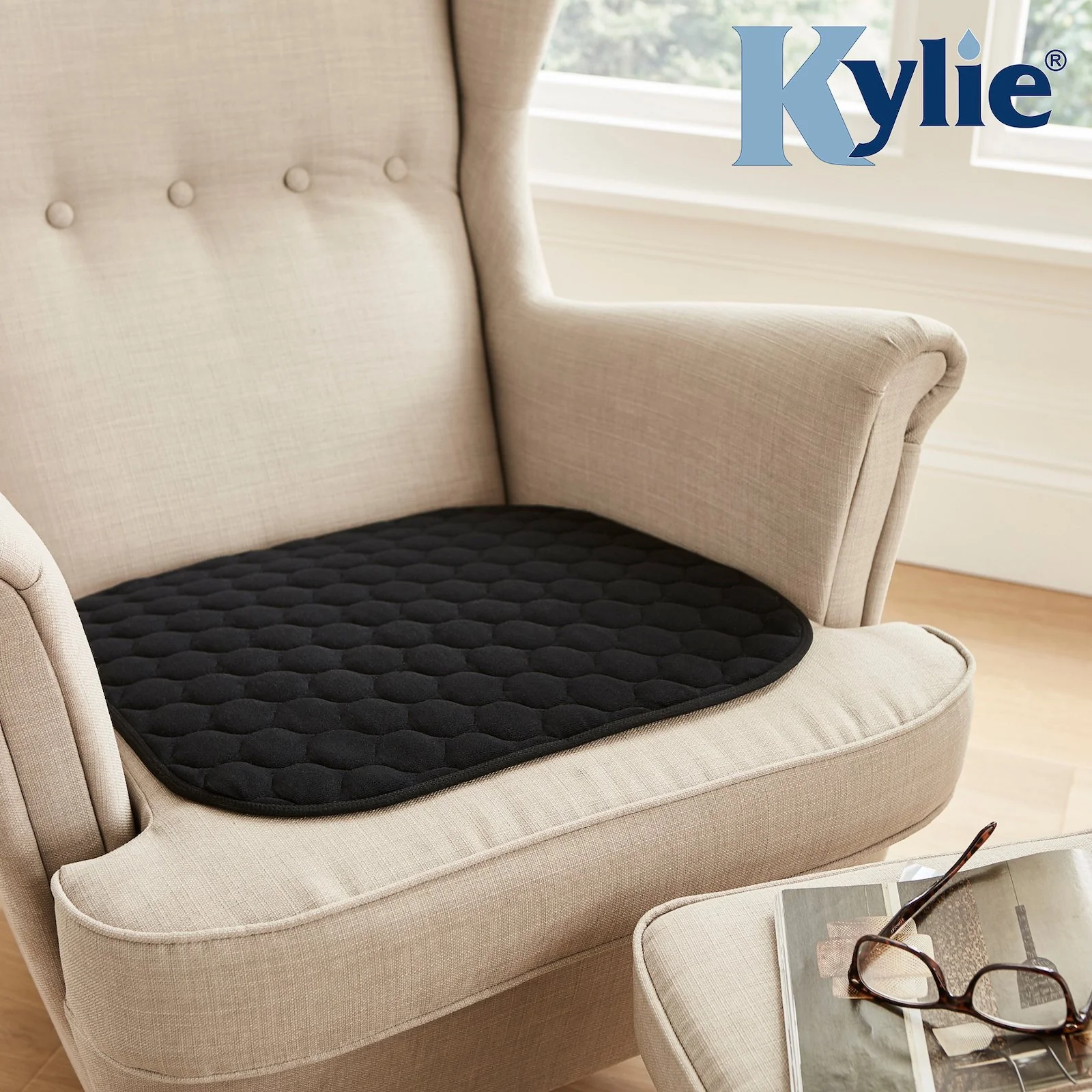 Kylie Chair Pad - Black - Image 3