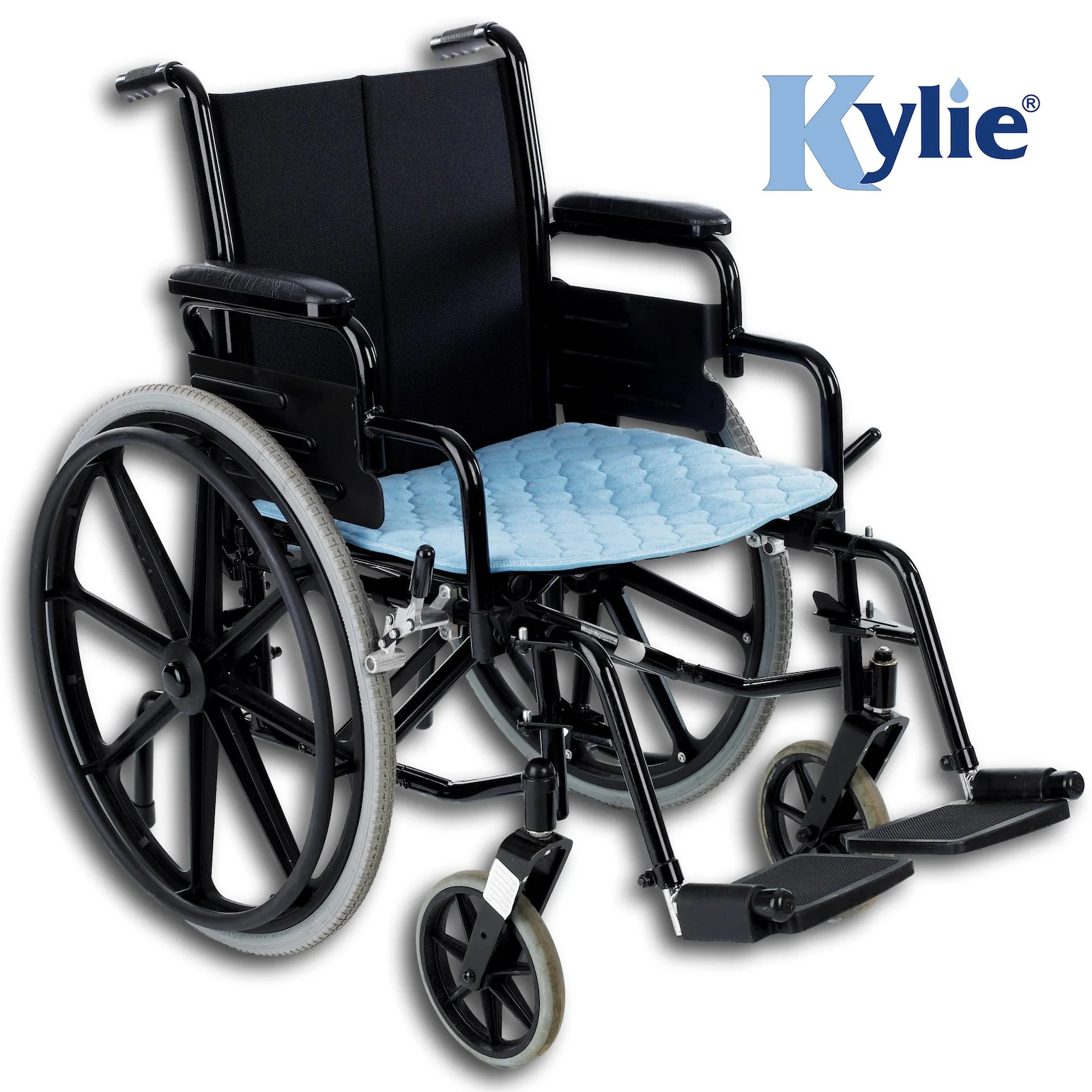 Kylie Chair Pad - Blue - Image 5