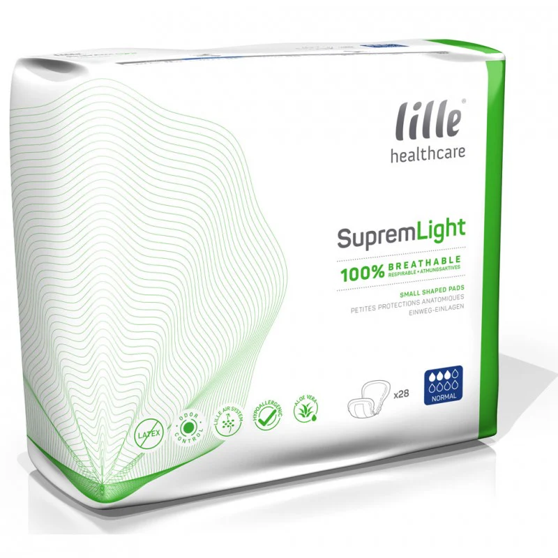 Lille Suprem Light Normal Pads - Pack of 28