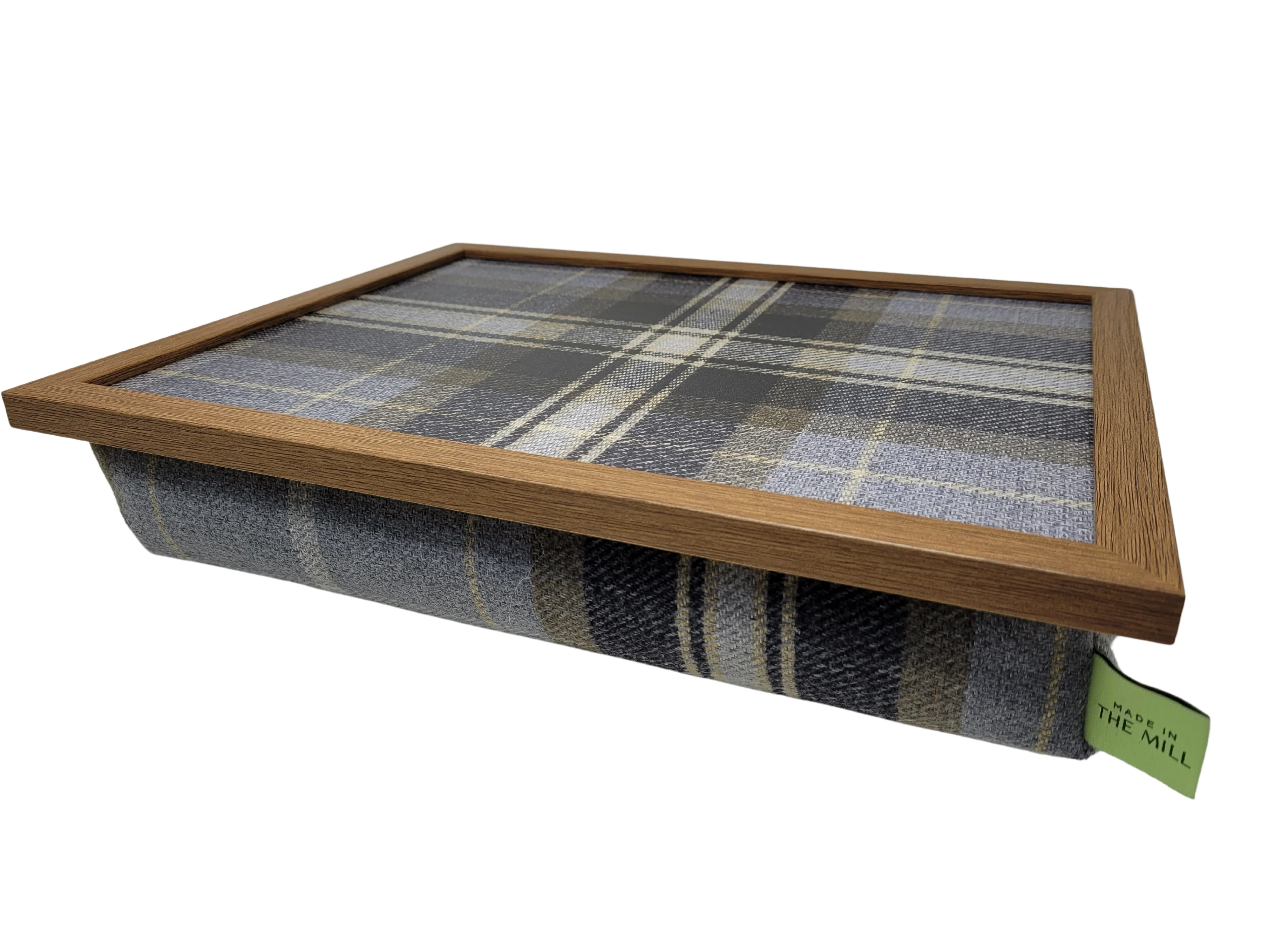 Luxury Beagle Tweed Lap Tray With Cushion Bean Bag from Made in the Mill - Image 2