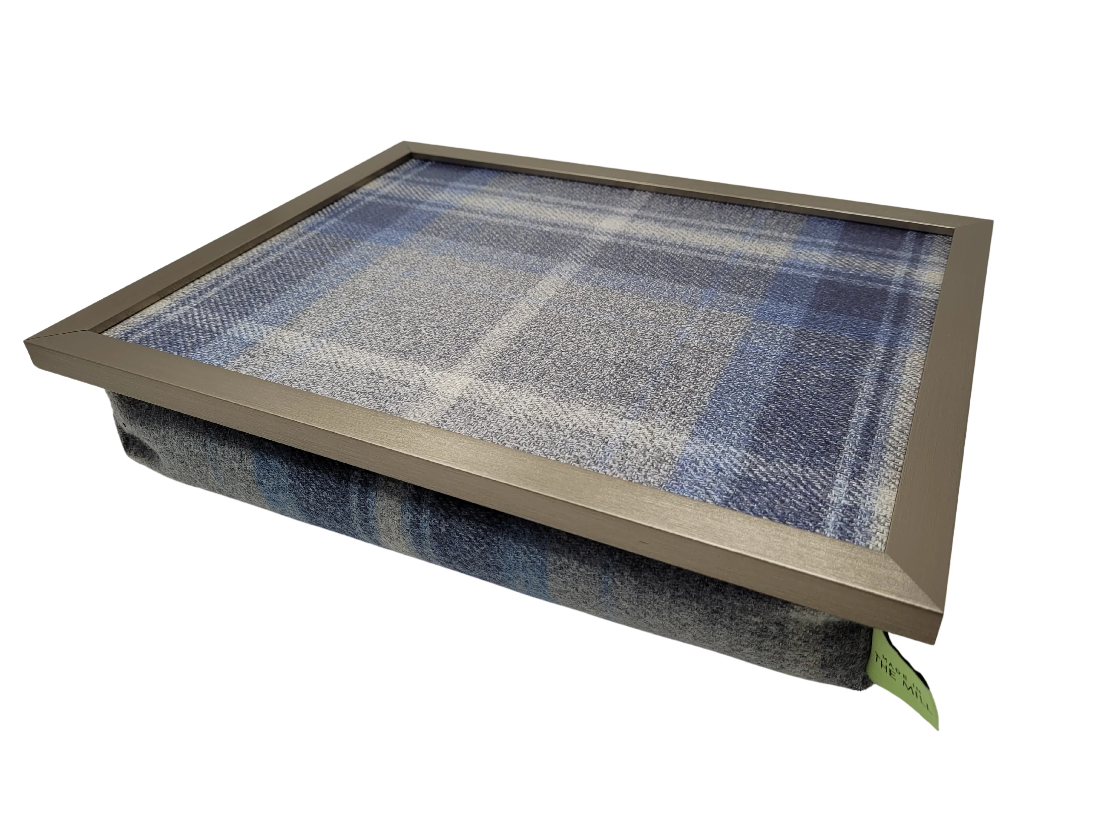 Luxury Border Tweed Lap Tray With Bean Bag from Made in the Mill - Image 3