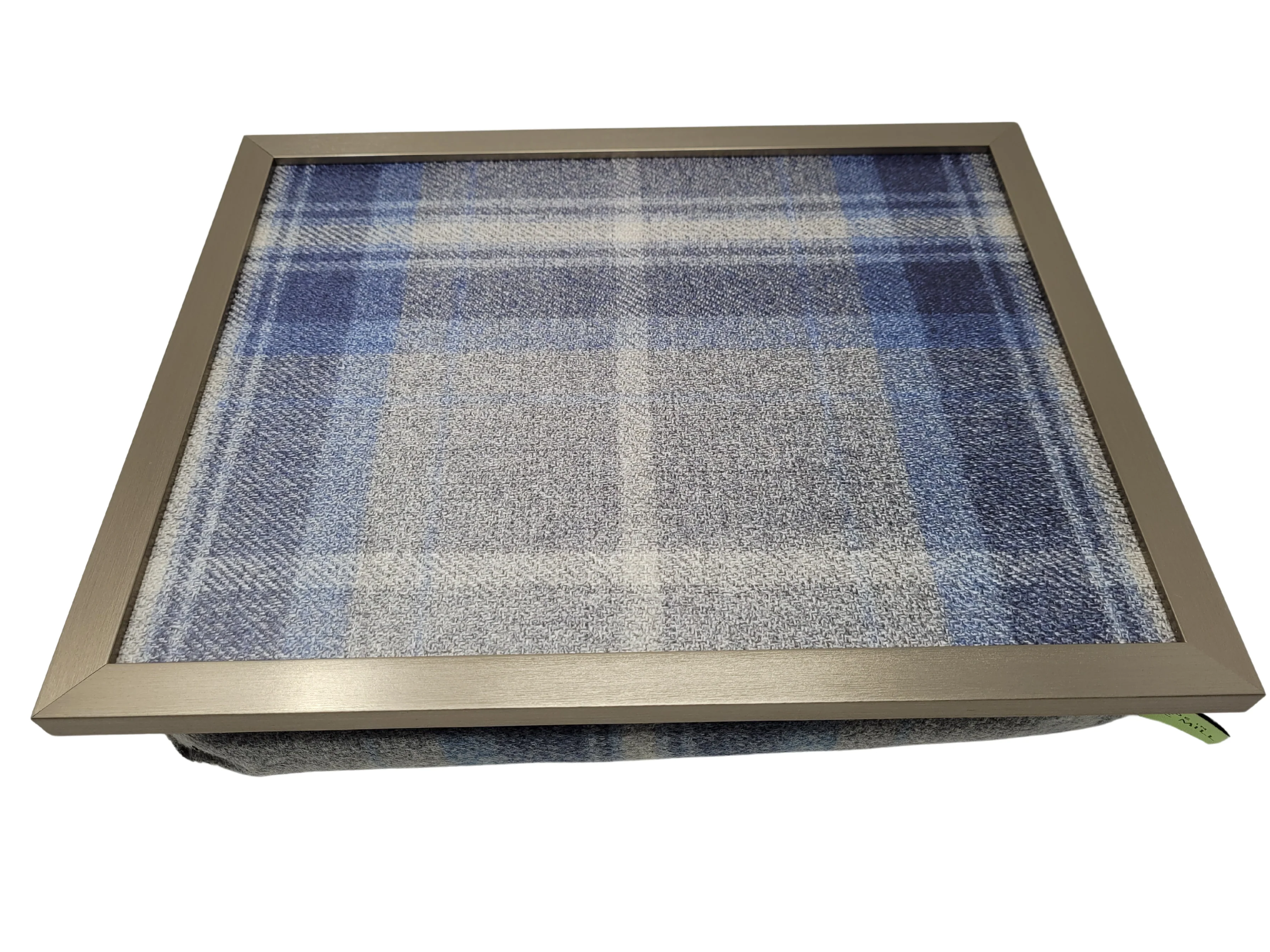Luxury Border Tweed Lap Tray With Bean Bag from Made in the Mill - Image 5