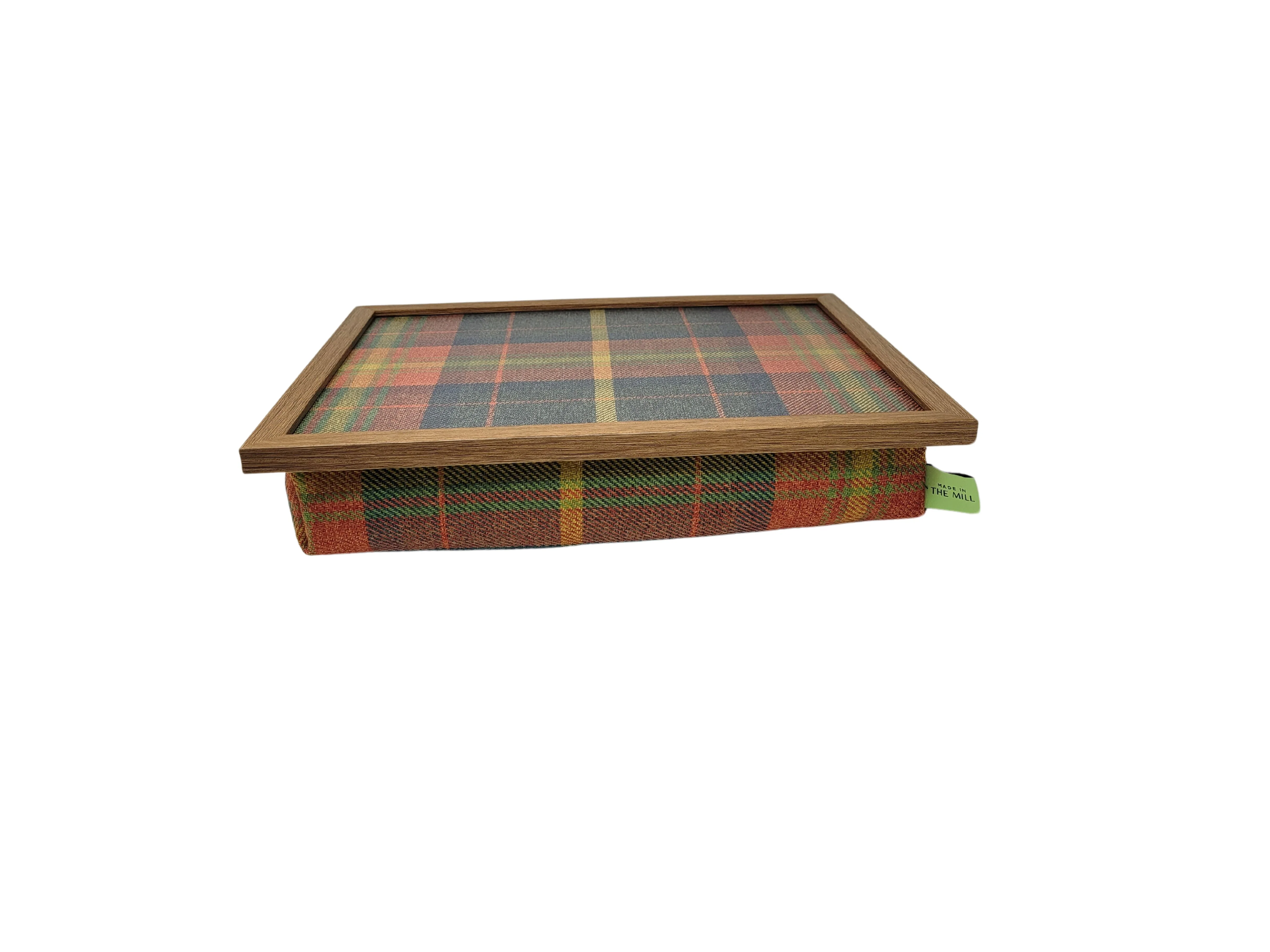 Luxury Dachshund Tartan Lap Tray With Bean Bag from Made in the Mill - Image 4