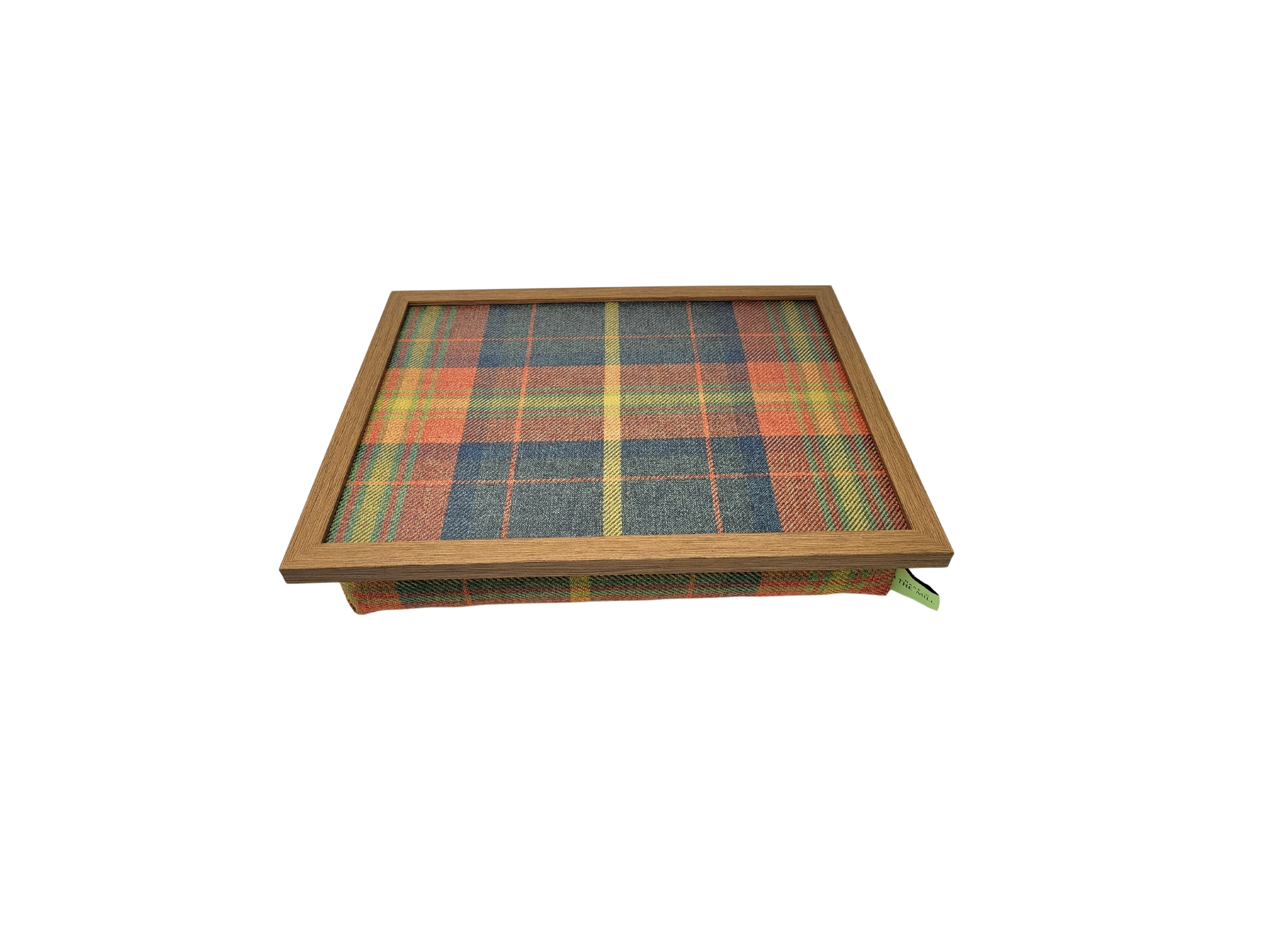 Luxury Dachshund Tartan Lap Tray With Bean Bag from Made in the Mill - Image 5