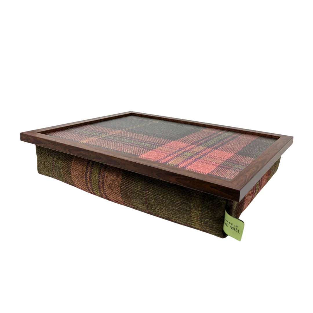 Luxury Harrier Tweed Lap Tray With Bean Bag from Made in the Mill - Image 3