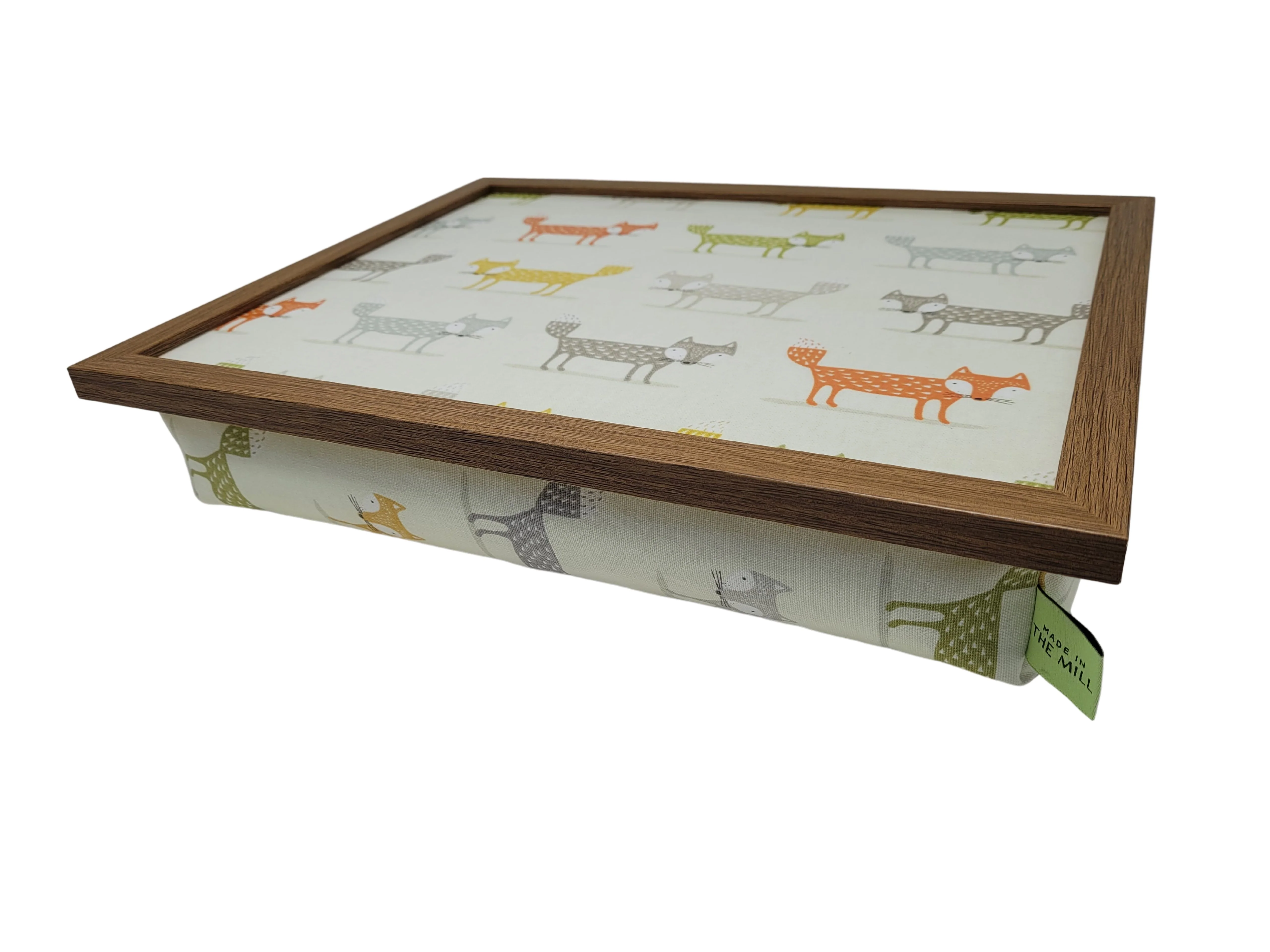 Luxury Lap Tray With Bean Bag from Made in the Mill - Foxy Design - Image 3