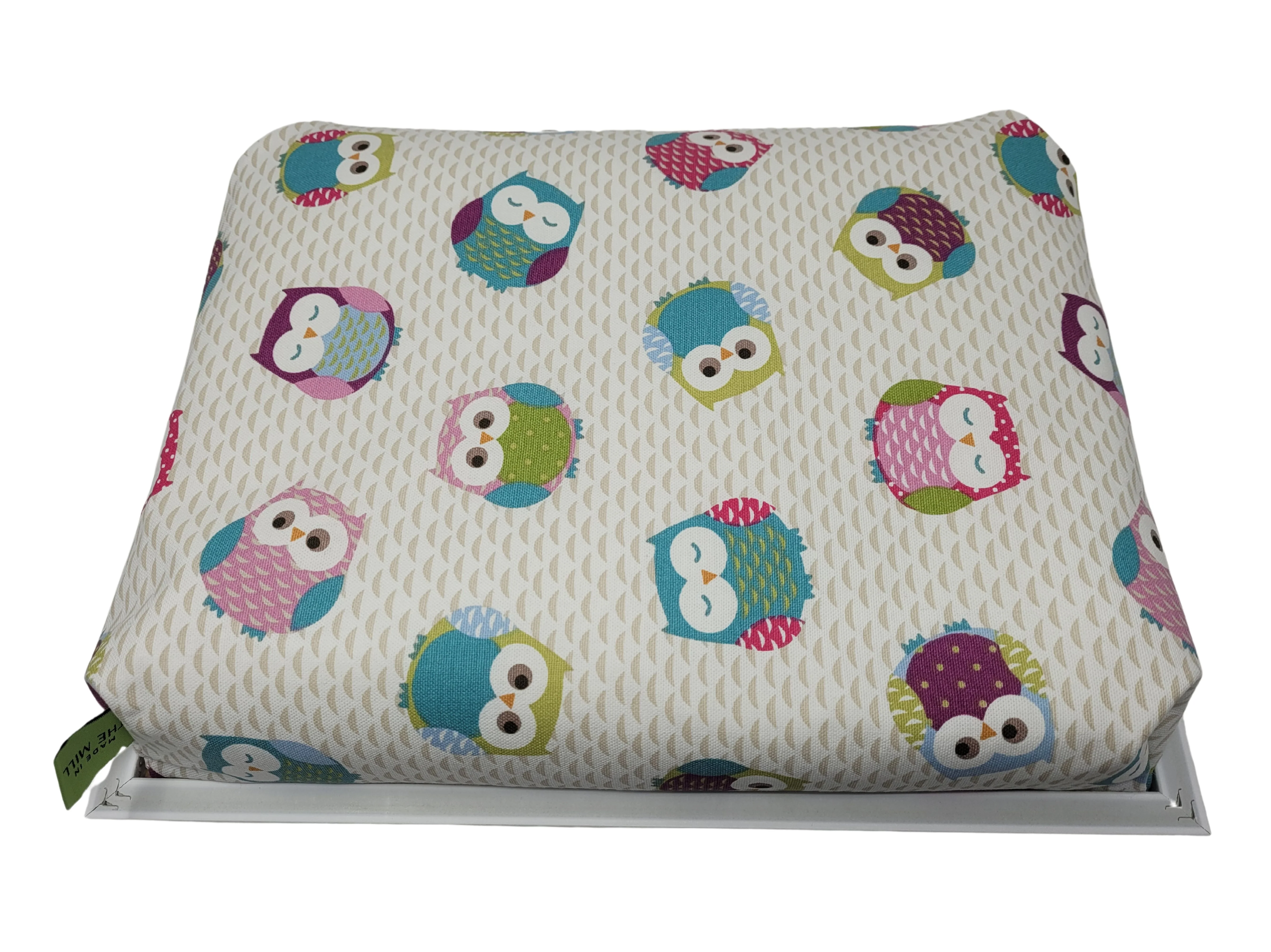 Luxury Lap Tray With Bean Bag from Made in the Mill - Owls Design - Image 4