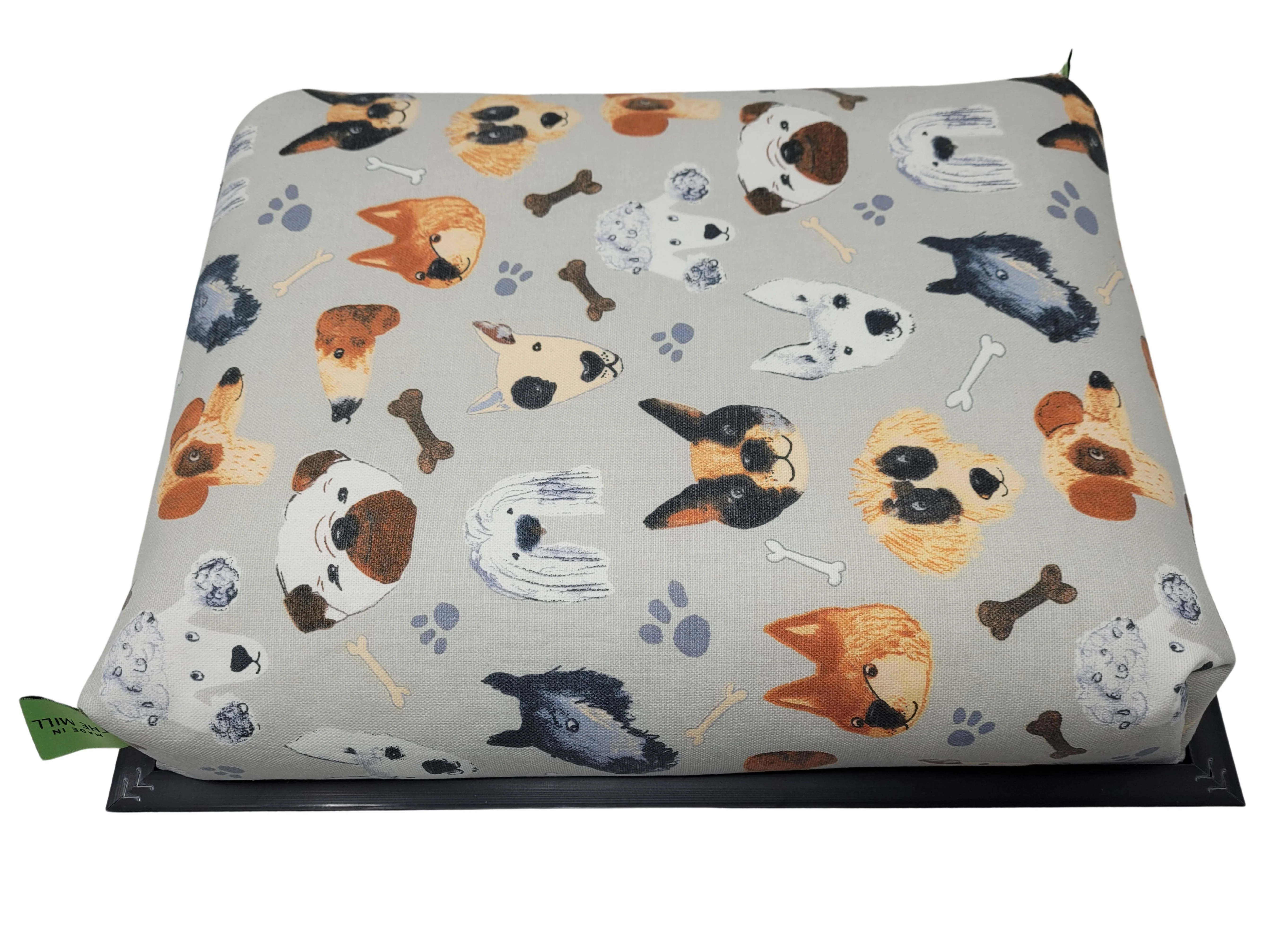 Luxury Lap Tray With Bean Bag - Portrait Pups Design from Made in the Mill - Image 5