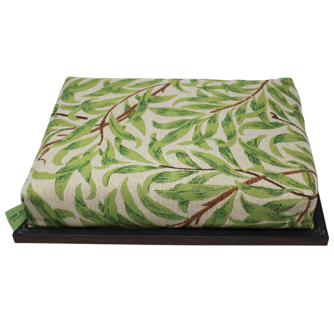 Luxury Sage Willow Lap Tray With Bean Bag from Made in the Mill - Image 5