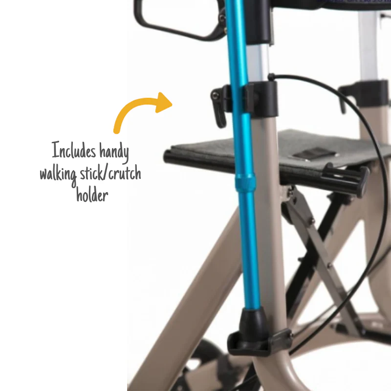 Neptune 4 Wheel Rollator/Walker - Image 4