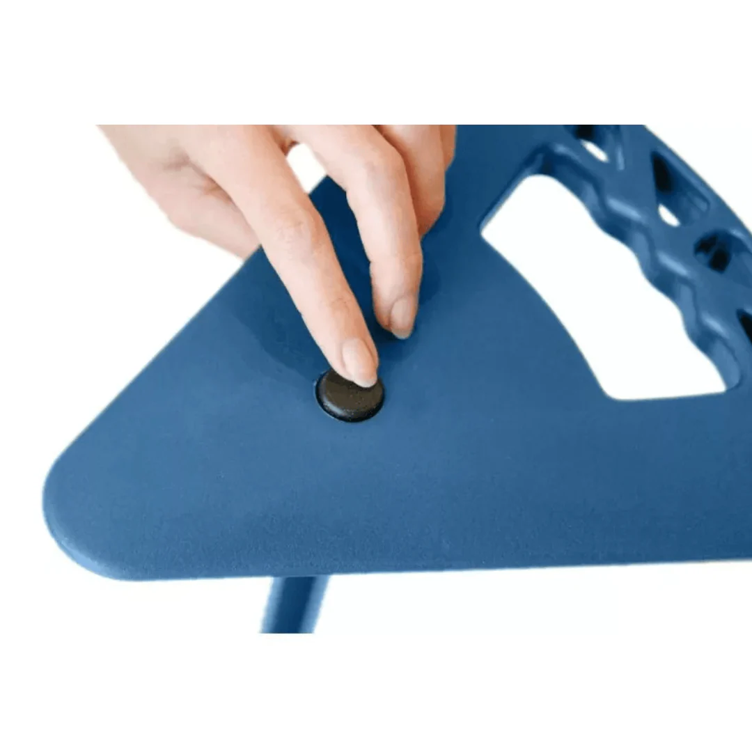 Non Folding Flipstick - Navy Blue Seat, Blue Stem - Image 2