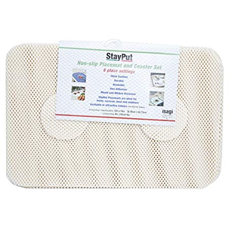 Non-Slip Tablemat and Coasters Set - Image 4
