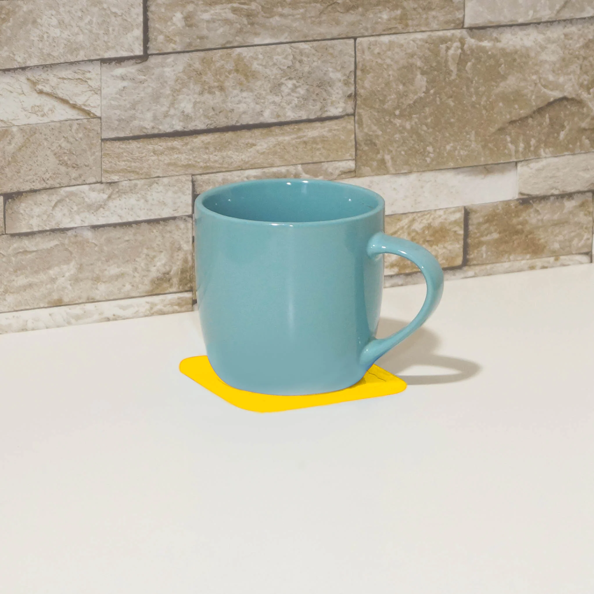 Non Slip Silicone Coaster - Square - Image 3