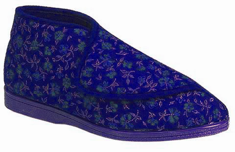 Simplantex Norma Bootee Slippers - Wide Fitting