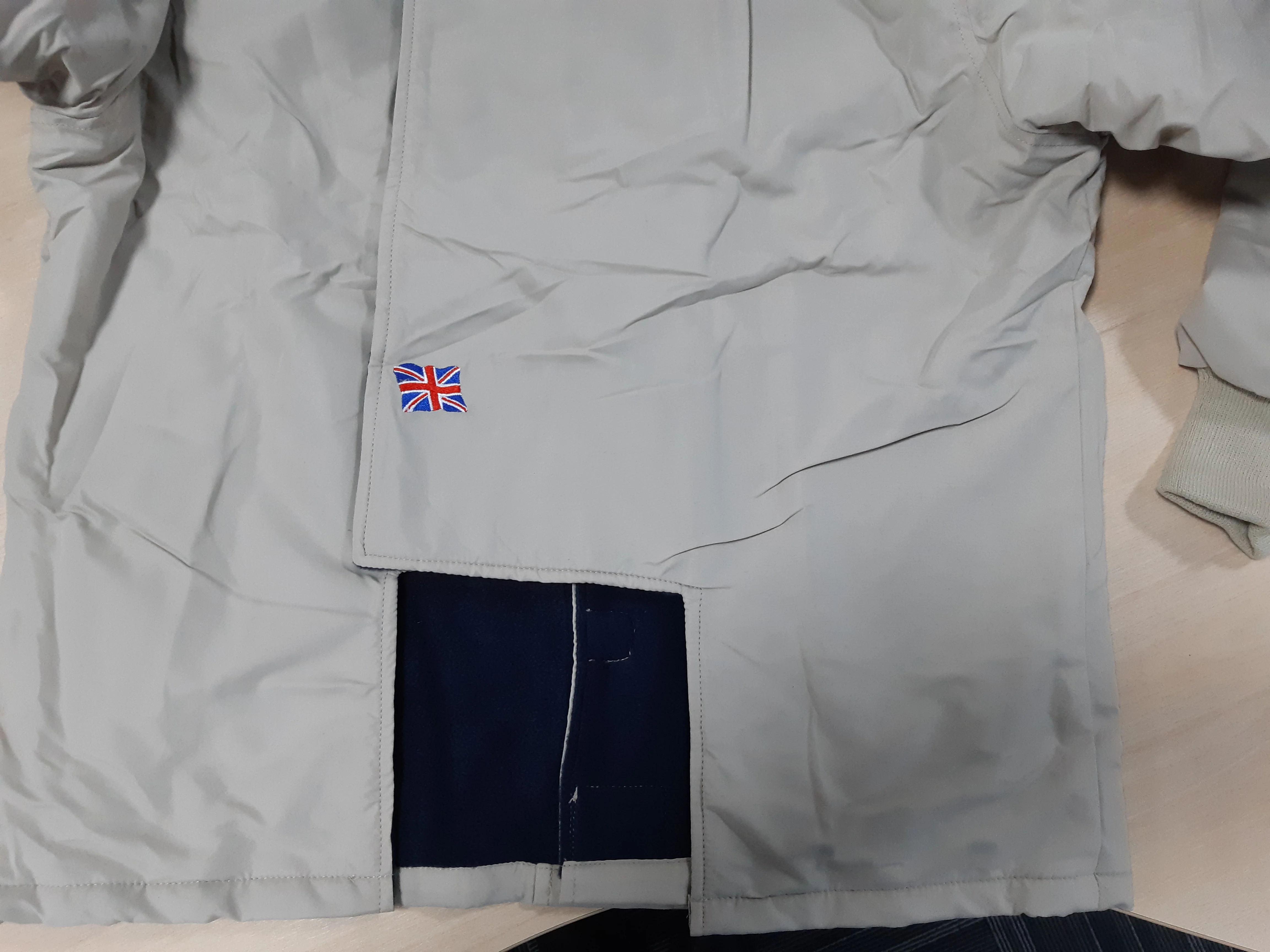 Unisex Open Back Adaptive Jacket - Small - Image 2