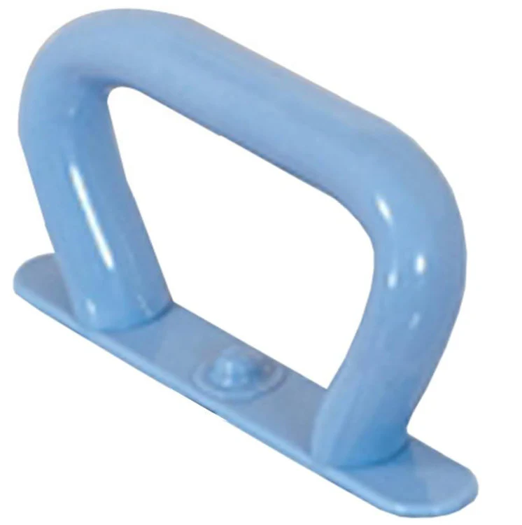 Optional grab handle for a slatted bath or shower board