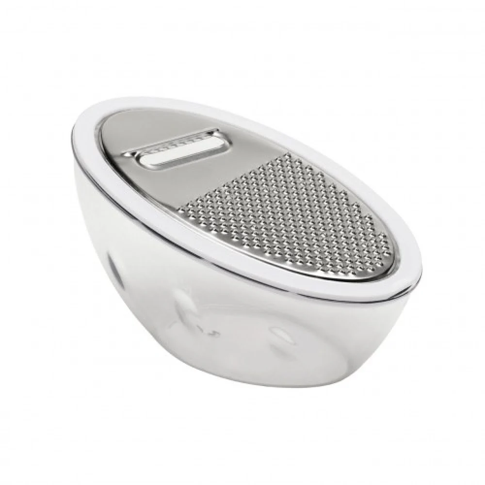 Oval Grater with Collection Compartment