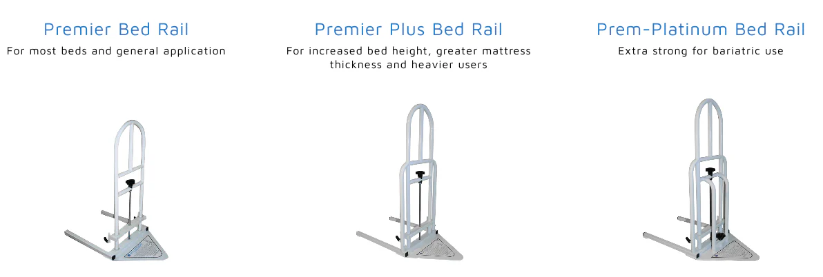 Parnell Bed Rail - Platinum - Image 2