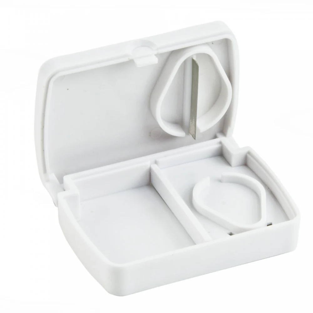 Pill Storage Box with Cutter